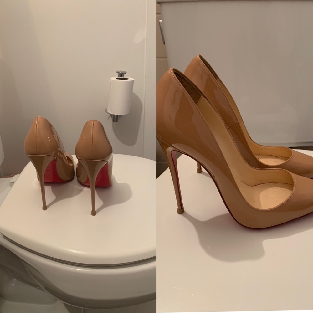 Nude hardly worn So Kate Pumps